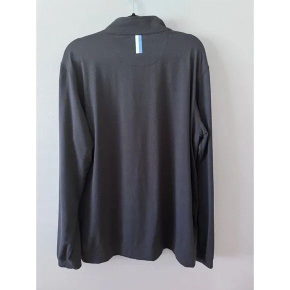 Rhoback Quarter Zip Men’s XL Blue Golf Performance Pullover - Picture 2 of 7